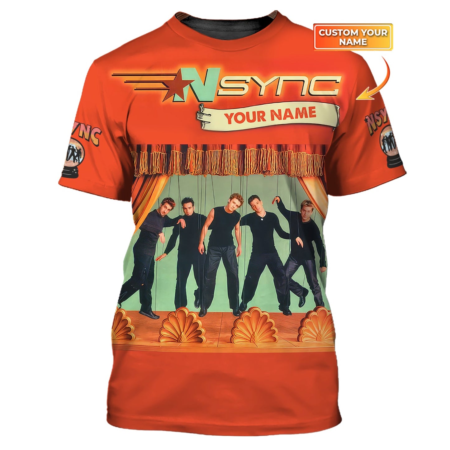 Zipper Hoodie NSYNC Band Custom T-Shirts No Strings Attached Soundtrack 3D Shirt