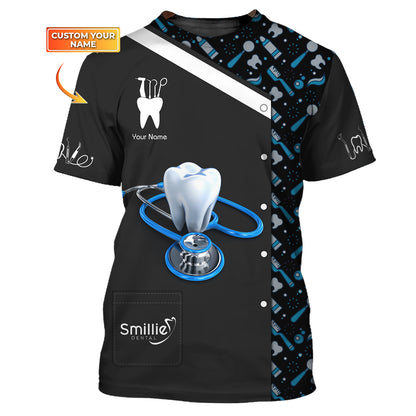 Personal Dentistry 3D Shirt Dental Custom T-Shirts