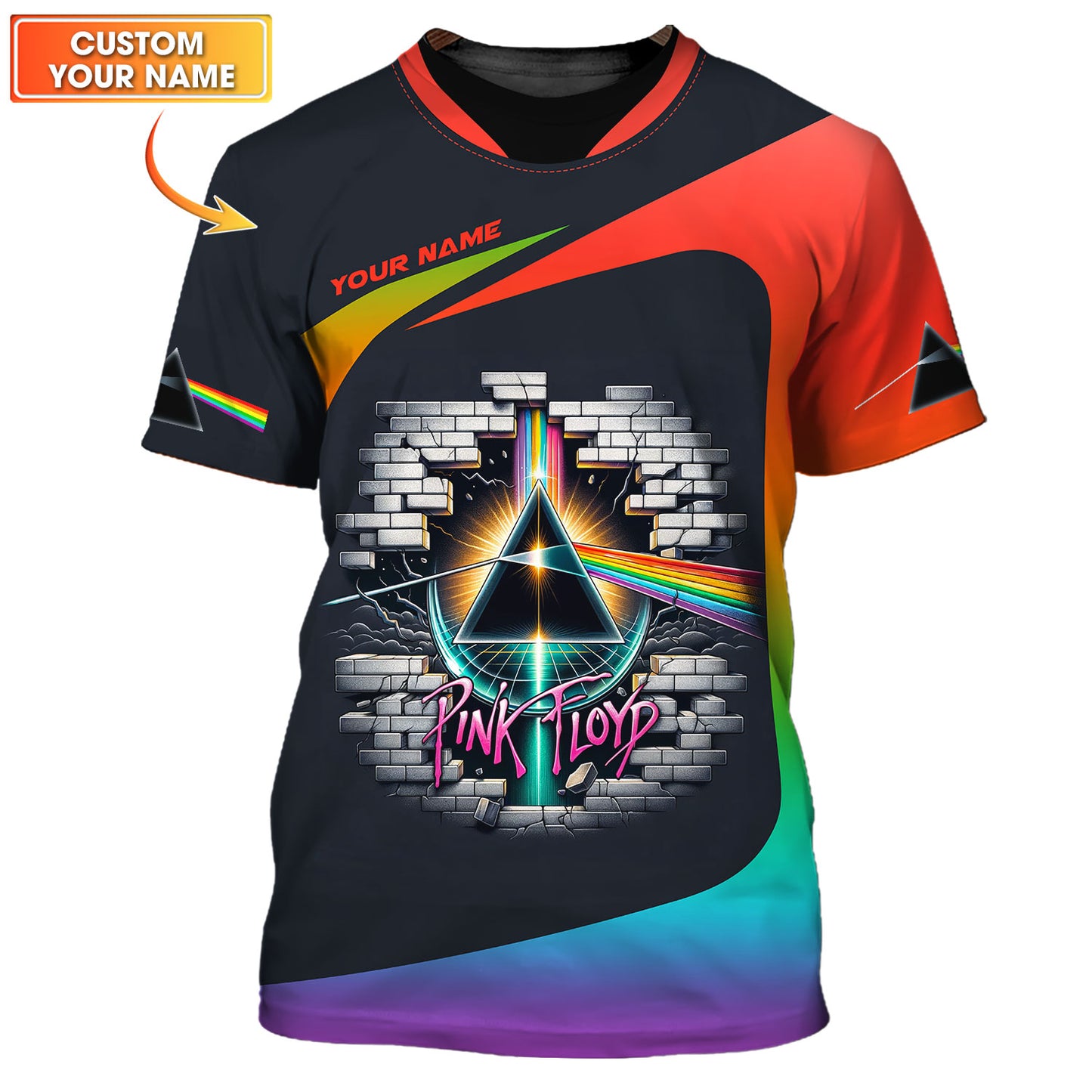 Pink Floyd 3D Shirt The Legendary Music Band Custom T-Shirts