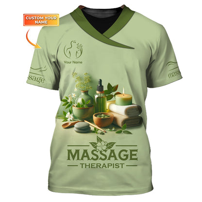 Zipper Hoodie Massage Custom T-Shirts Skin Care Spa Set Decoration Candle 3D Shirt, Hoodie