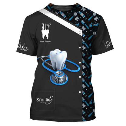 Personal Dentistry 3D Shirt Dental Custom T-Shirts