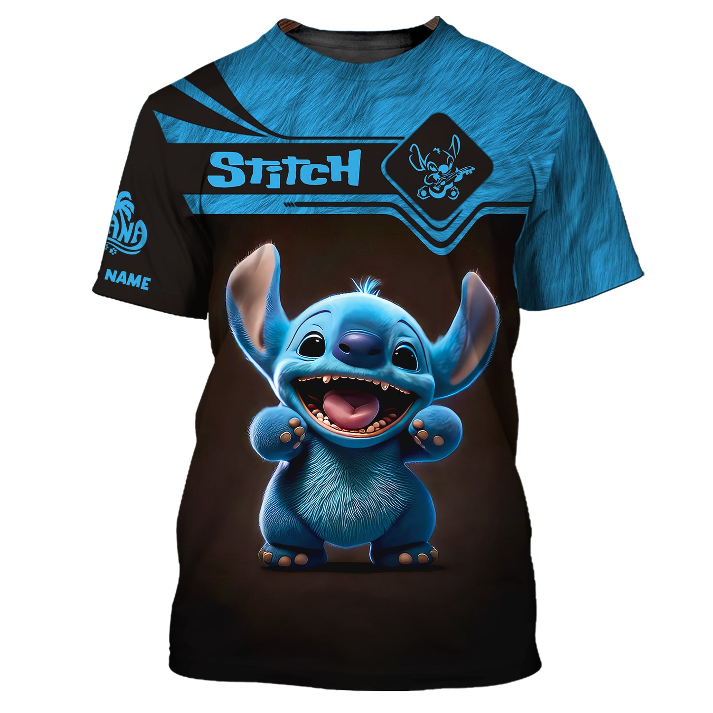 Disney Custom T-Shirts Cute Stitch 3D Shirts