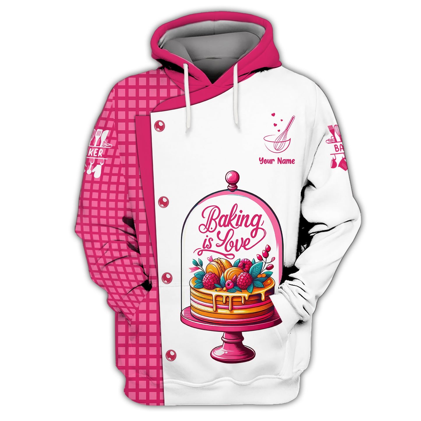 Sweet Bakery 3D Shirt Gif For Baker Custom T-Shirts