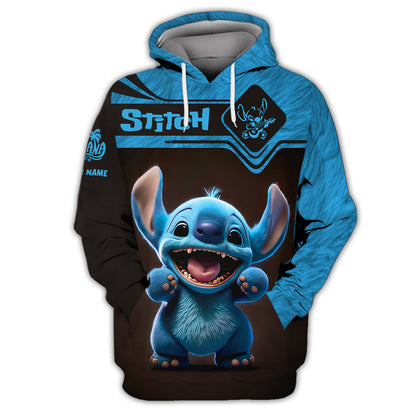 Disney Custom T-Shirts Cute Stitch 3D Shirts