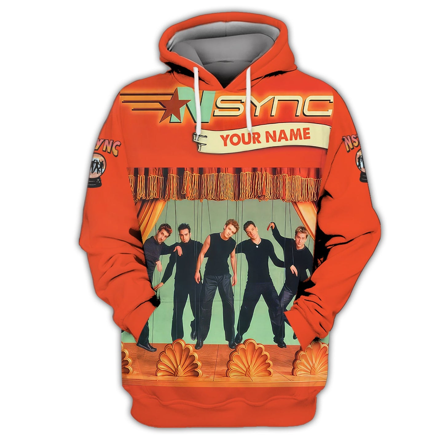 Zipper Hoodie NSYNC Band Custom T-Shirts No Strings Attached Soundtrack 3D Shirt