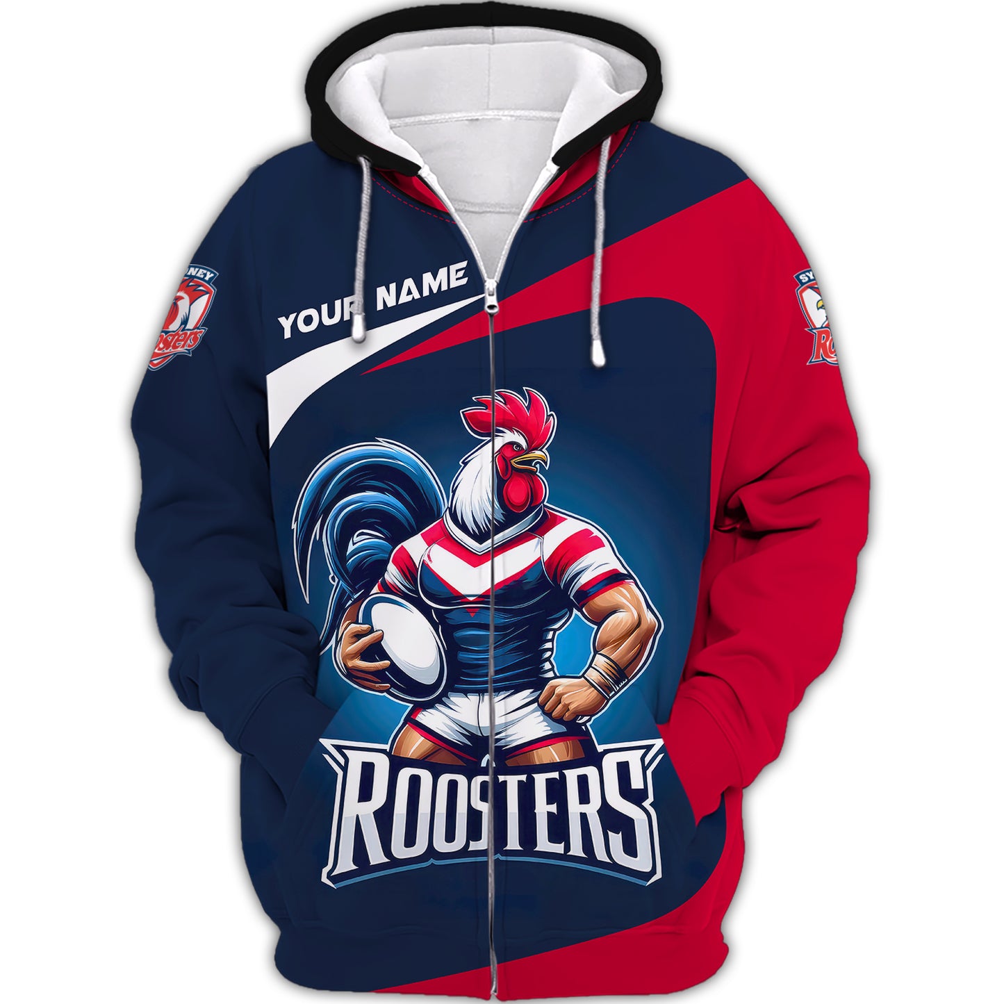 Rugby Custom T-Shirts Sydney Roosters Lover 3D Shirt