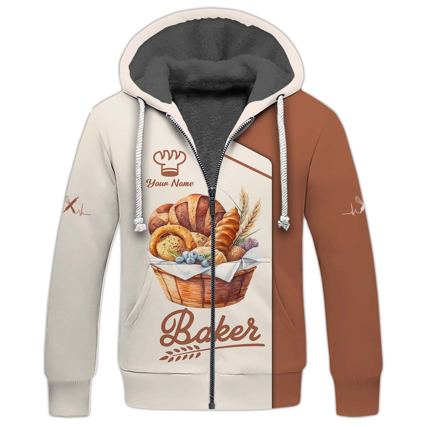 Baker Custom T-Shirts Bakery Bread 3D Shirt