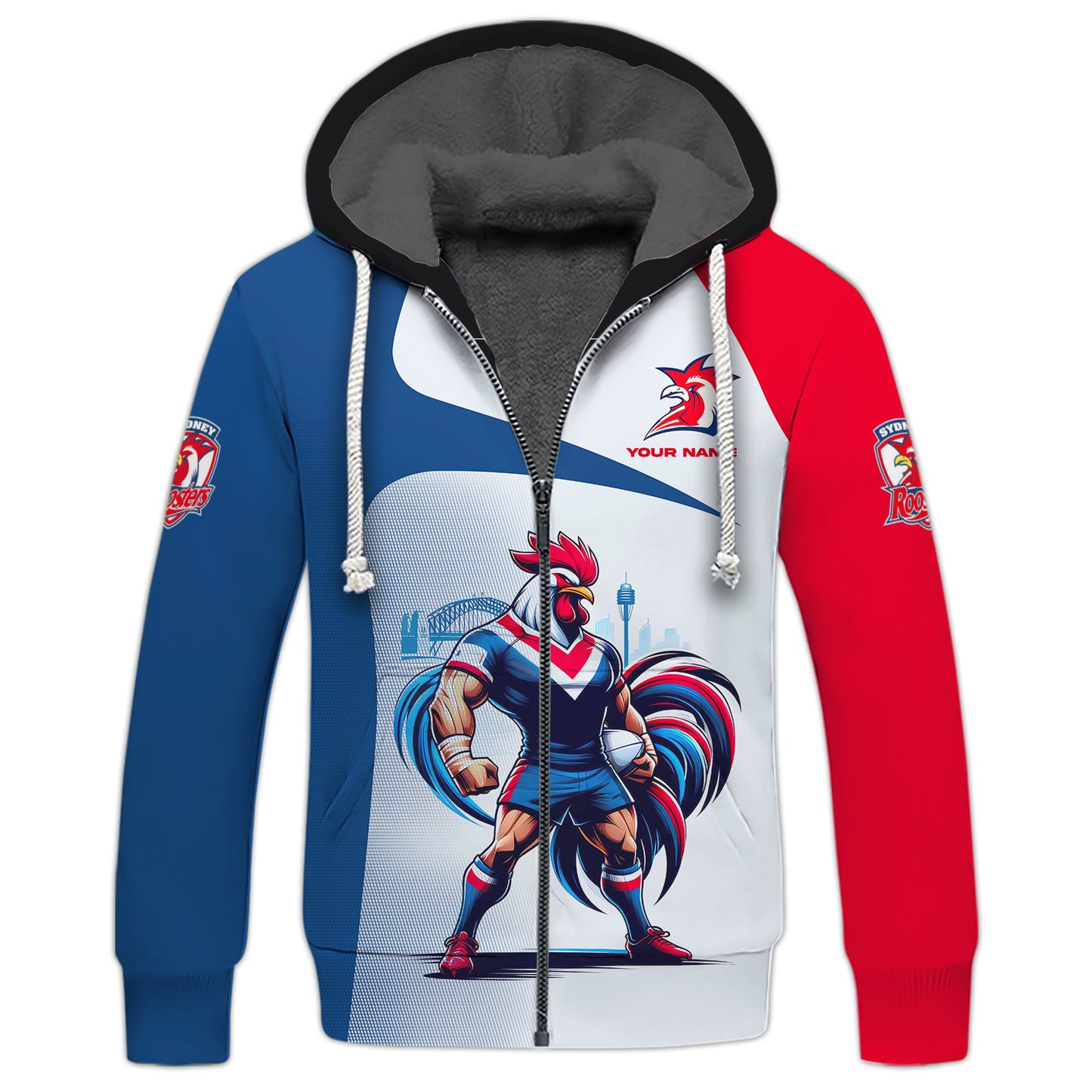 Sydney Roosters 3D Shirt Rugby Custom T-Shirts