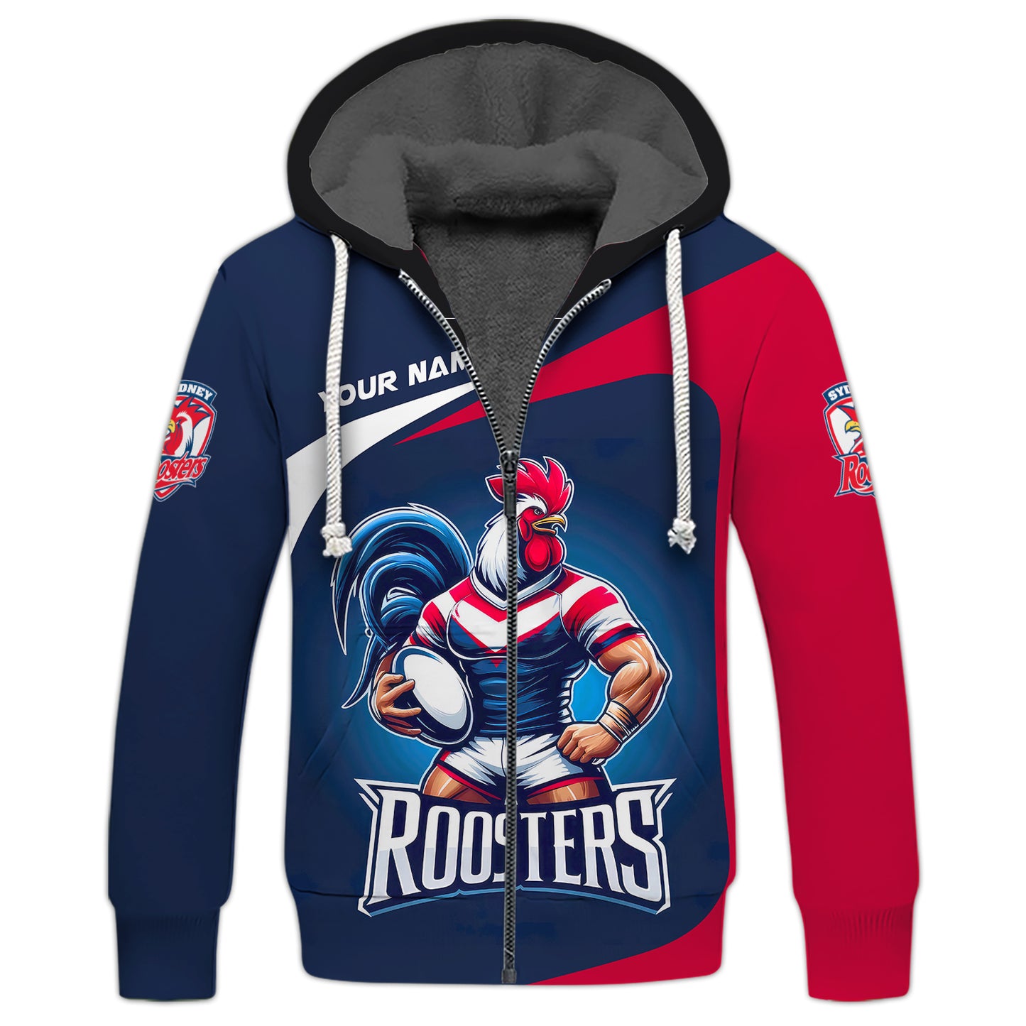 Rugby Custom T-Shirts Sydney Roosters Lover 3D Shirt