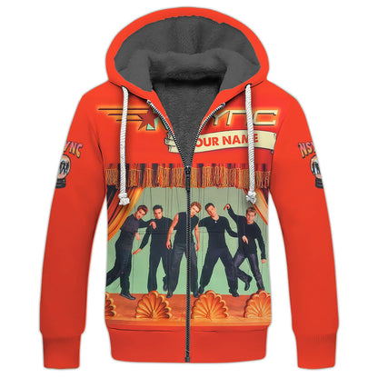 Zipper Hoodie NSYNC Band Custom T-Shirts No Strings Attached Soundtrack 3D Shirt