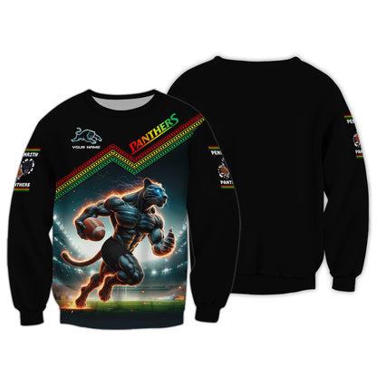 Zipper Hoodie South Sydney Rabbitohs 3D Shirt Rugby Lover Custom T-Shirts