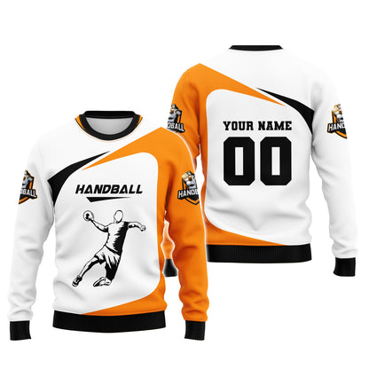 Handball Jersey CusTom T-Shirts Person Throwing The Ball With Hands In The Air 3D Shirt