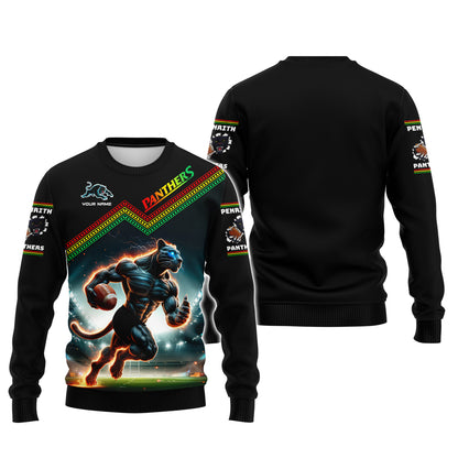 Penrith Panthers 3D Shirt Rugby Lover Custom T-Shirts