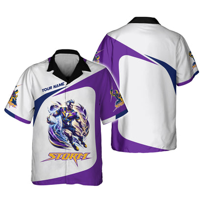 Rugby Lovers Custom T-Shirts Melbourne Storm 3D Shirt