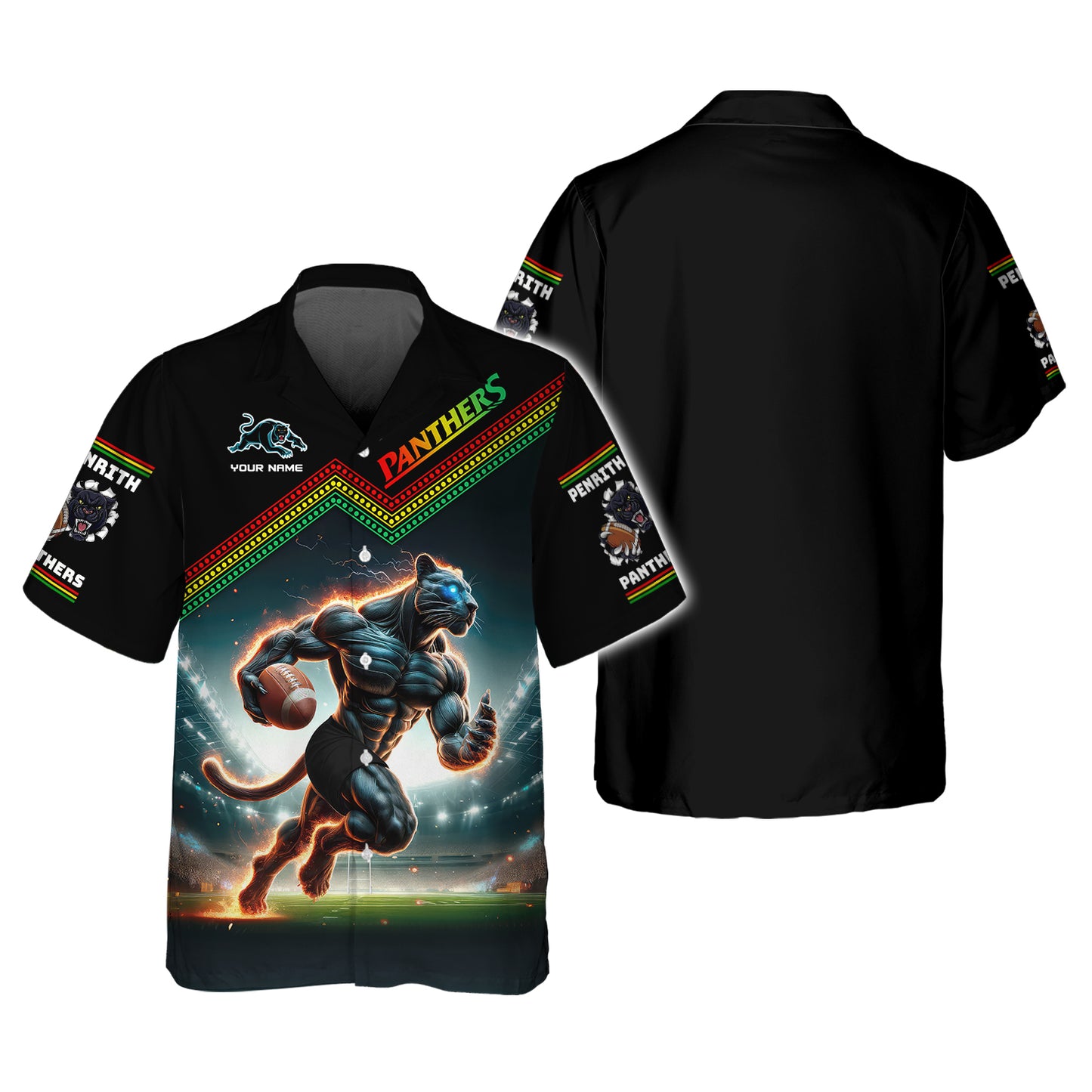 Penrith Panthers 3D Shirt Rugby Lover Custom T-Shirts