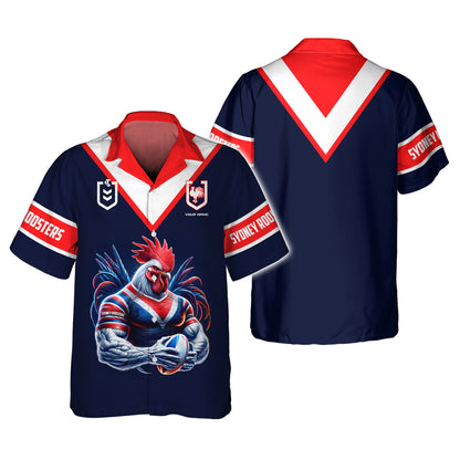 Rugby Lover Custom T-Shirts Sydney Roosters 3D Shirt