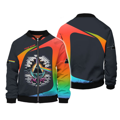 Zipper Hoodie Pink Floyd 3D Shirt The Legendary Music Band Custom T-Shirts