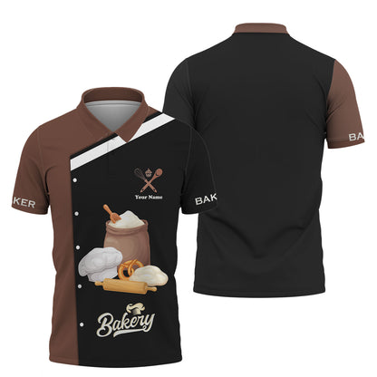 Flour Make The Bread 3D Shirt Baker Custom T-Shirts