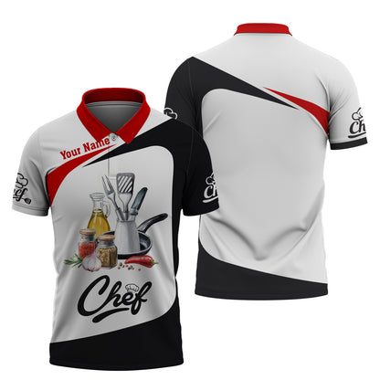 Kitchenware Art 3D Shirt, Gif For Chef, Cooking Spices Custom T-Shirts