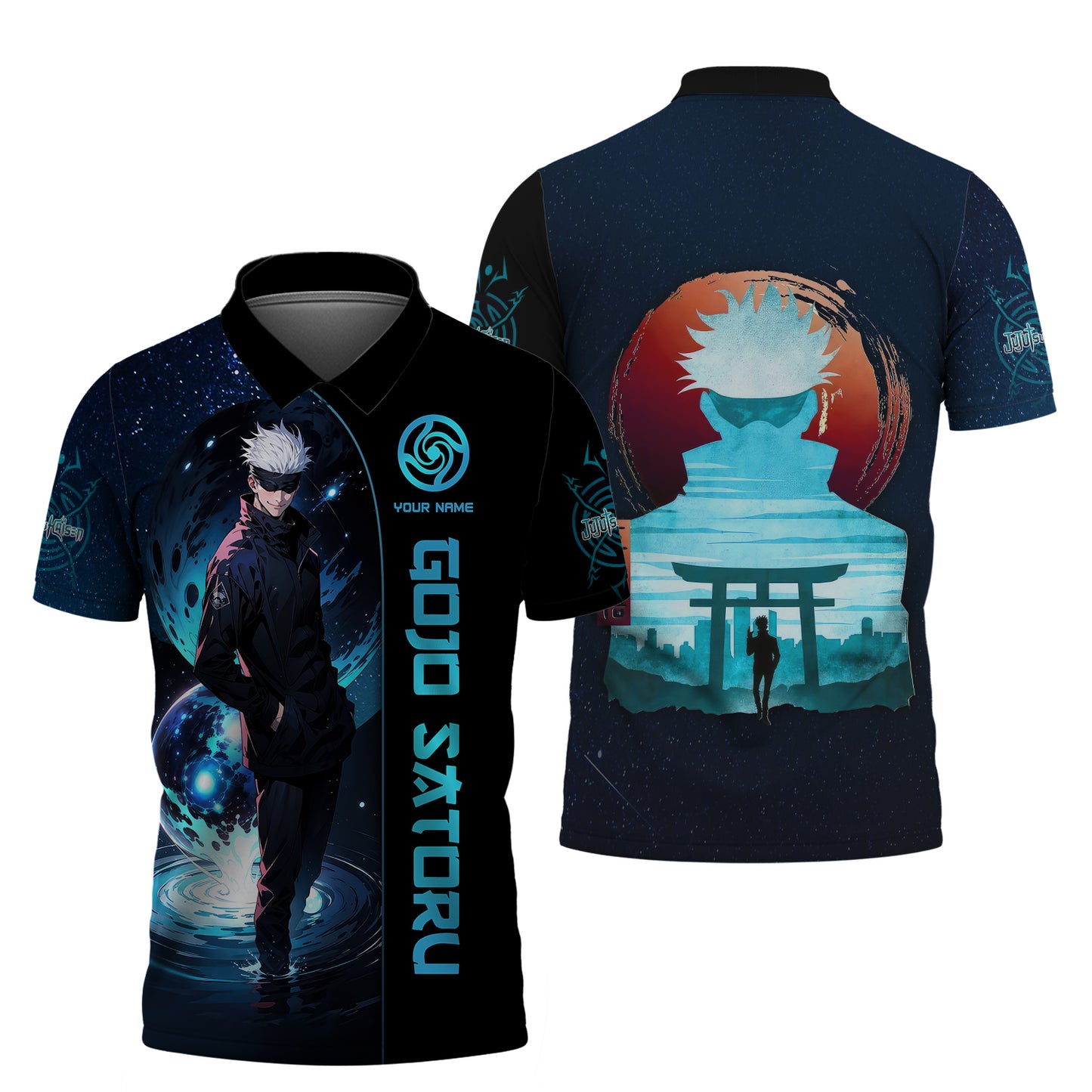 Gojo Satoru Jujutsu Kaisen 3D Shirt Naruto Custom T-Shirts