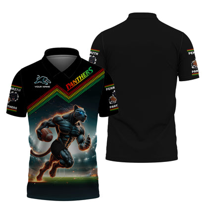 Penrith Panthers 3D Shirt Rugby Lover Custom T-Shirts