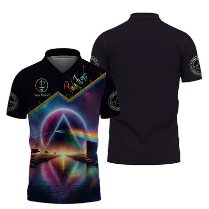 Pink Floyd Custom T-Shirts The Dark Side Of The Moon 3D Shirt