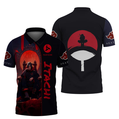 Uchiha Itachi 3D Shirt Naruto Custom T-Shirts