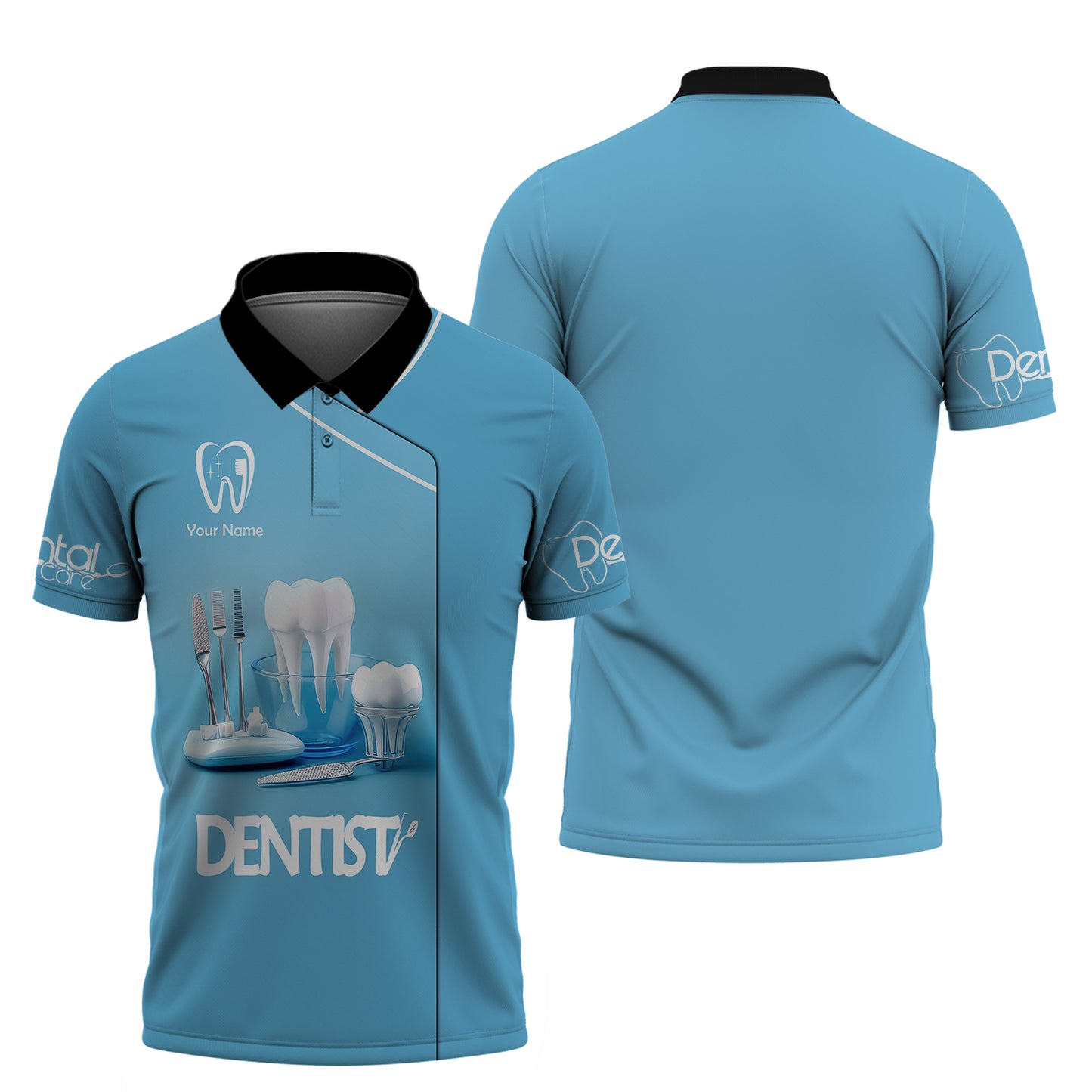 Dentistry Clinic 3D Shirt Dental Custom T-Shirts Gif For Dentist