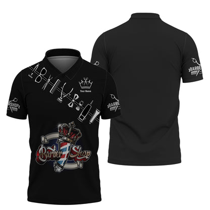 Professional Hair Cutting Tools 3D Shirt Barber Custom T-Shirts