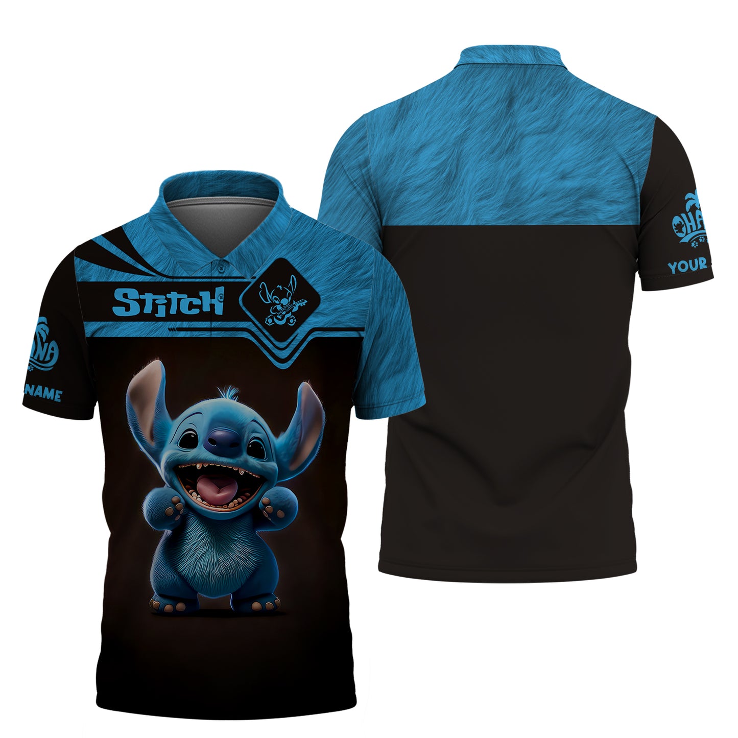 Disney Custom T-Shirts Cute Stitch 3D Shirts