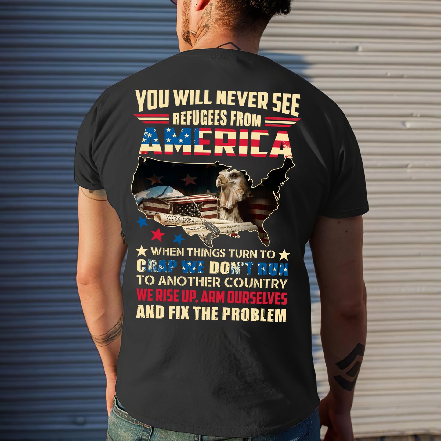 You Will Never See Refugees From Shirt