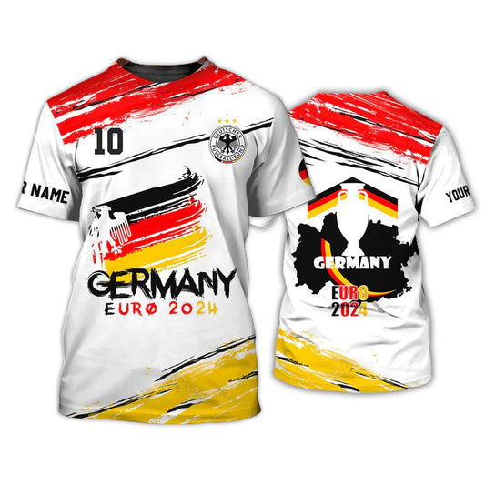 Unisex Shirt - Custom Name Shirt, Germany National Team Euro 2024 Shirt