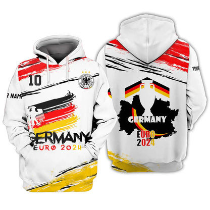 Unisex Shirt - Custom Name Shirt, Germany National Team Euro 2024 Shirt