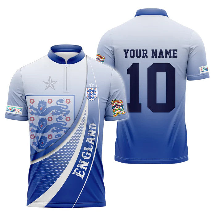 Unisex Shirt - Custom Name And Number, England Euro 2024 Shirt